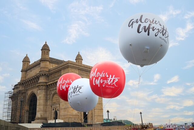11月の開業に向け、ギャラリー・ラファイエットはムンバイ市内の各所でさまざまな施策を展開しました