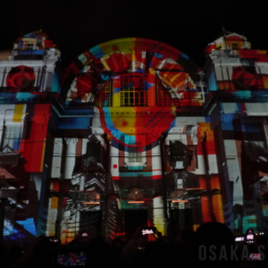 大阪市中央公会堂壁面プロジェクションマッピング