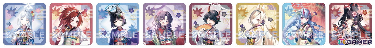 「ブルーアーカイブ ~いとうるはし☆紅葉たどる秋の京都旅~」が10月31日より開催!京都市内各所を巡るスタンプラリーや嵐山本線との連動企画を実施の画像