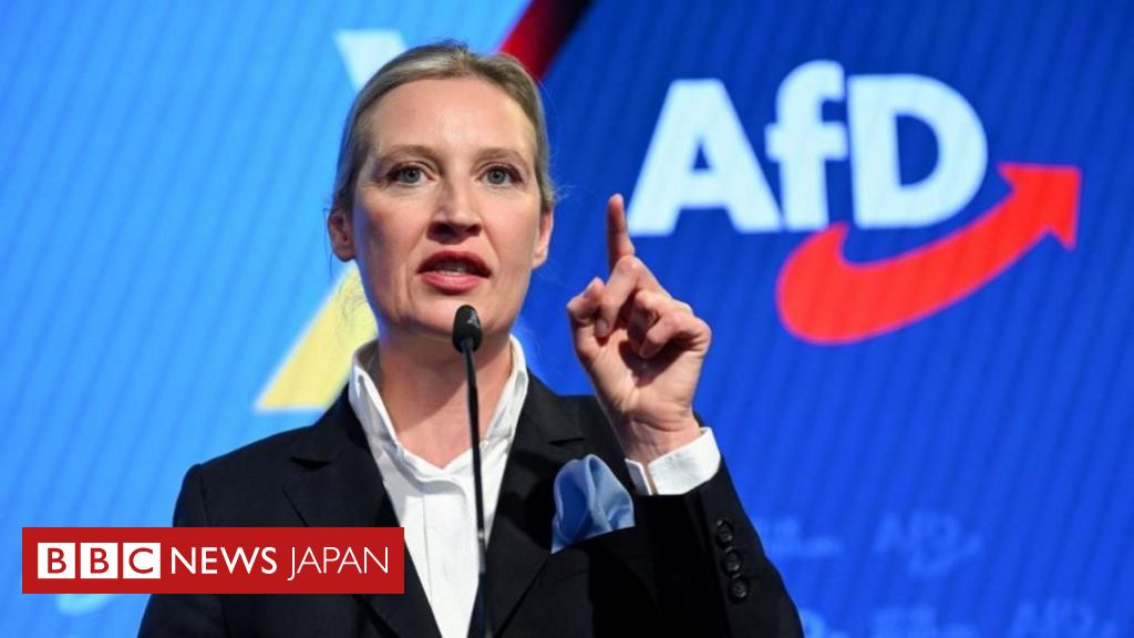 独情報機関、最大野党AfDを右翼過激派に指定　トランプ米政権から反発の声 - BBCニュース