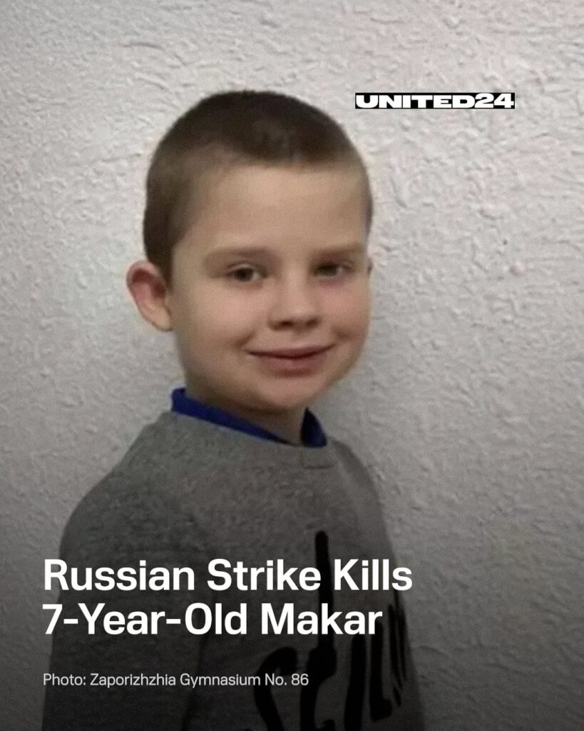 マカールという7歳の少年は、自宅がロシア軍の攻撃を受けて死亡した。マカールさんの父親はロシアの捕虜として3年近くを過ごし、この春帰国した。彼は今、病院で命を懸けて闘っている。