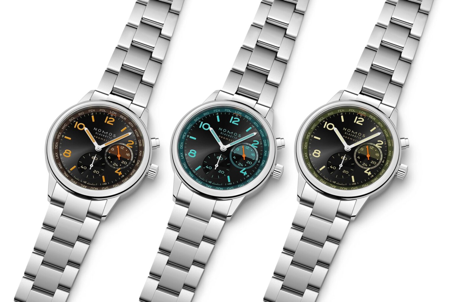 ドイツ時計ブランド「NOMOS GLASHUTTE / ノモス グラスヒュッテ 」、話題の「クラブスポーツ ネオマティック ワールドタイマー」から世界限定・新カラーが登場。