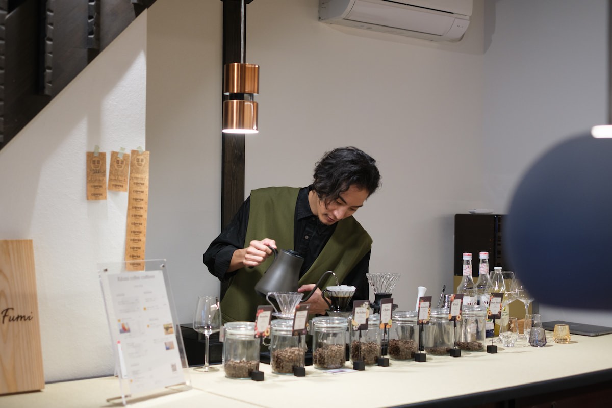 島根県松江市の古民家カフェ『Kifumi coffee craftbeer』のオーナー持田さん