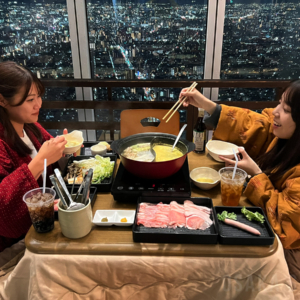 ハルカス300で「かこむ de こたつ」