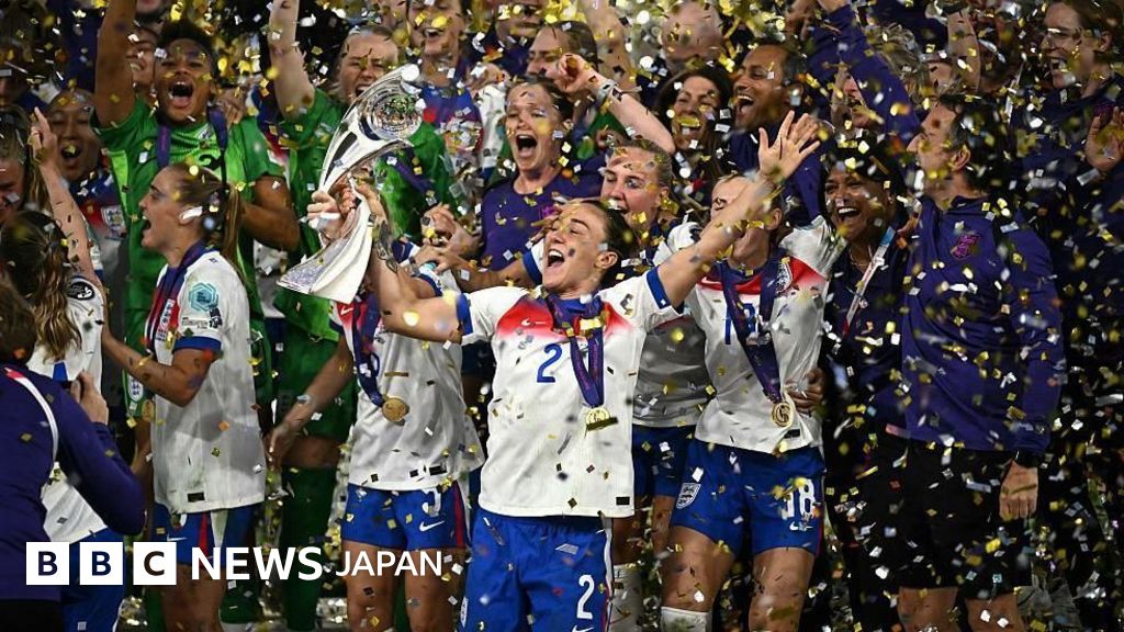 サッカー女子のイングランド、ユーロ連覇　PK戦でスペインに劇的勝利 - BBCニュース