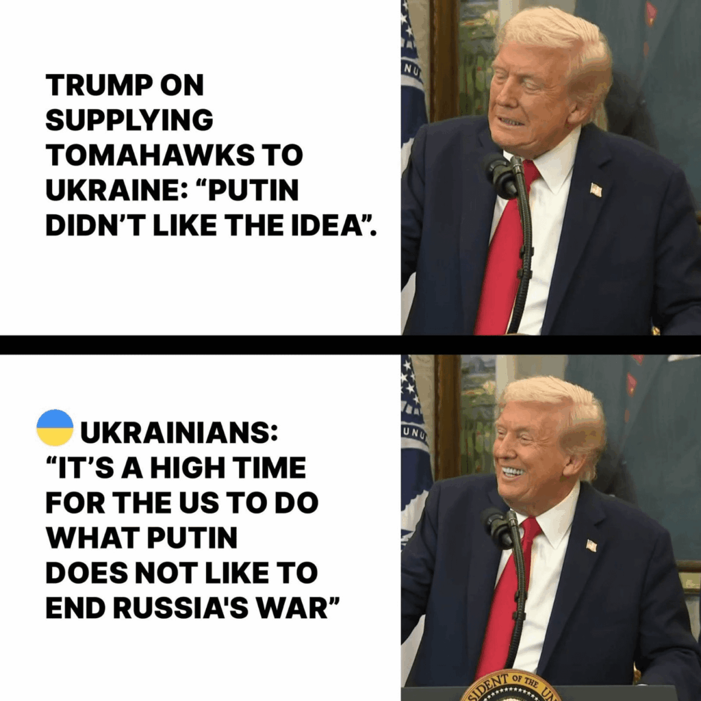ウクライナ人：「ロシアの戦争を終わらせるために、プーチン大統領が嫌がることを米国が行う時期が来た。」 トランプ大統領は戦争を終わらせると約束したので、行動を起こす時が来た。