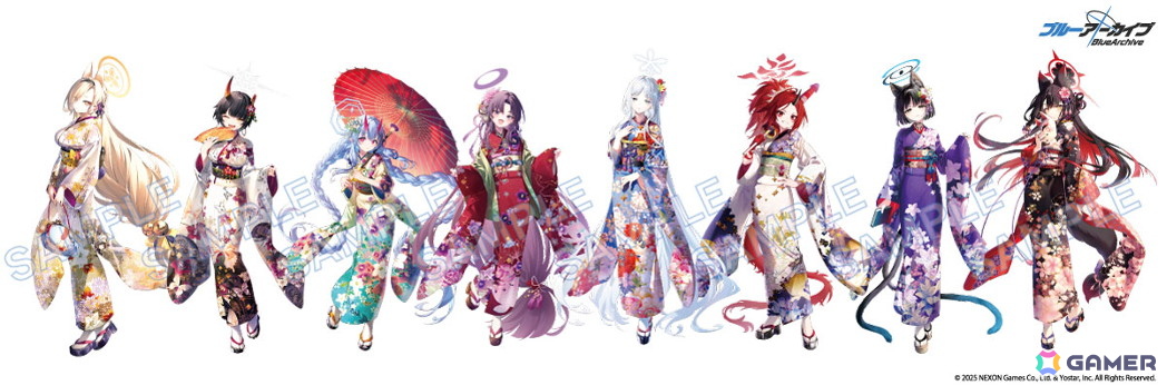 「ブルーアーカイブ ~いとうるはし☆紅葉たどる秋の京都旅~」が10月31日より開催!京都市内各所を巡るスタンプラリーや嵐山本線との連動企画を実施の画像