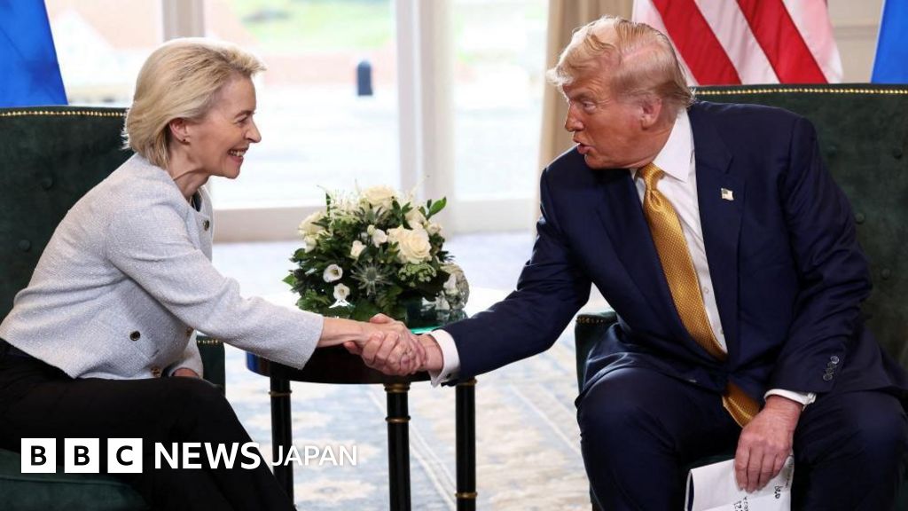 アメリカとEU、欧州からの輸入品に関税15％で合意 - BBCニュース