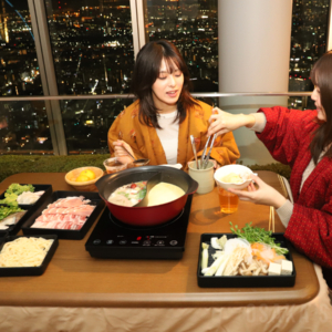 ハルカス300で「かこむ de こたつ」