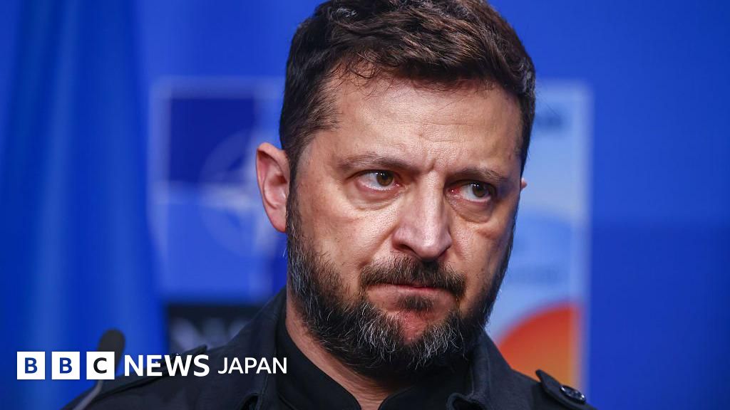 ロシアのミサイルとドローン、イギリスや日本など外国製の部品を使用とゼレンスキー氏 - BBCニュース