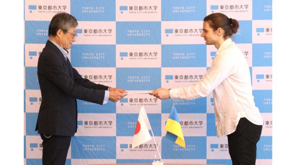 【東京都市大学】ウクライナからの留学生が念願の来日 ― インフラ整備を研究し母国の復興に寄与することを目指す | 東京都市大学 東京都市大学