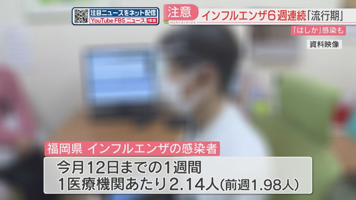 「インフルエンザ」6週連続で流行期　「はしか」ことし22人目の感染を確認　福岡