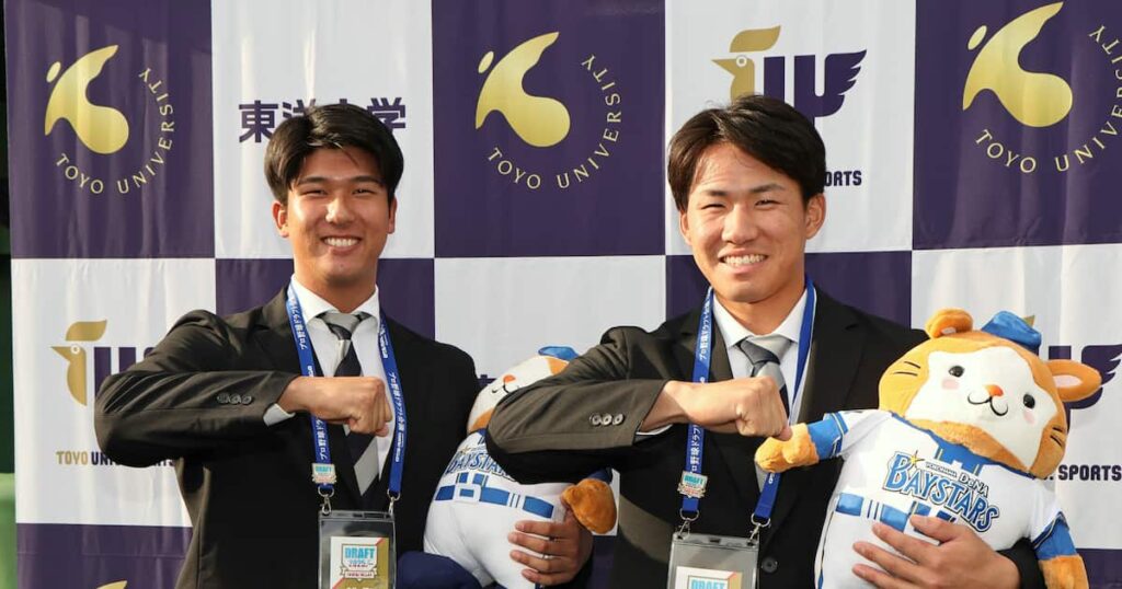 DeNAがD2位・島田舜也に指名あいさつ　最速155キロ右腕「ポテンシャルだけで終わらせない」　横浜出身で兄は松尾推し - サンスポ