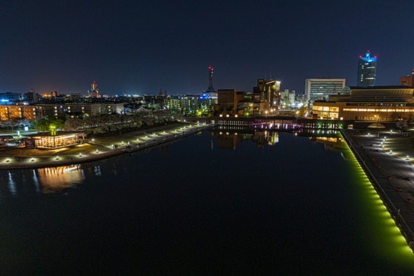 富山市内は4ヶ所でライトアップ!全国308ヶ所!『全国GREEN LIGHT-UP PROJECT』開催。10月16日〜 : とやま速報 ライトアップ