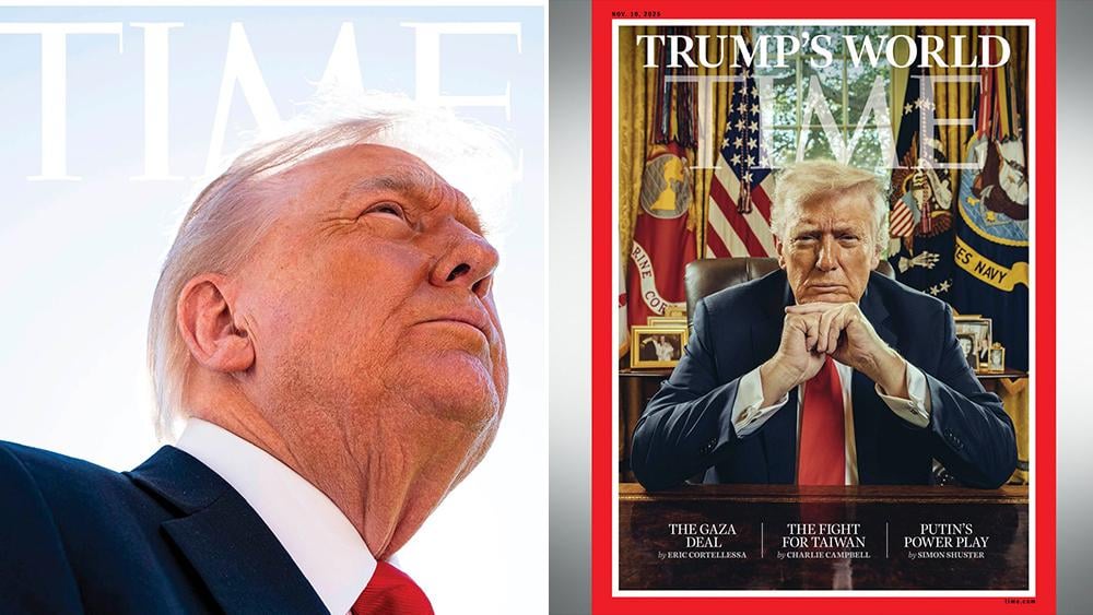 タイム誌、ドナルド・トランプ氏の以前の写真批判を受けて新しい表紙を公開