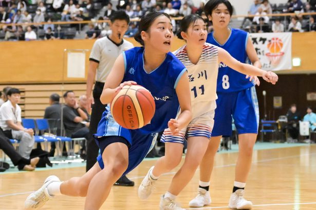 神元32得点 少年女子バスケ 1回戦を突破 <滋賀2025国スポ>