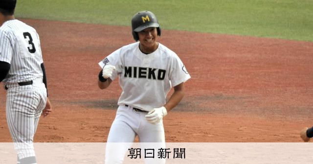 三重・秋山が適時打2本で3打点　常葉大菊川破り8年ぶり選抜へ前進 - 高校野球 [三重県]：朝日新聞