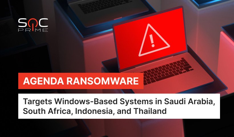 Golang-Based Agenda Ransomware Detection: New Strain Began Sweeping Across Asia and Africa
