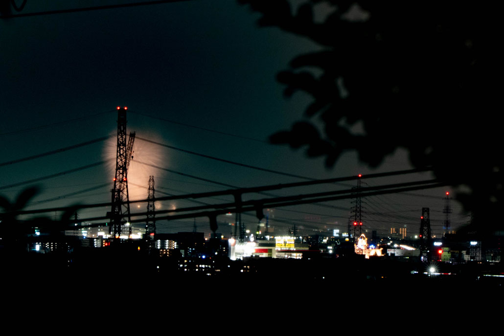 「第37回 なにわ淀川花火大会」　八幡から撮影した画像