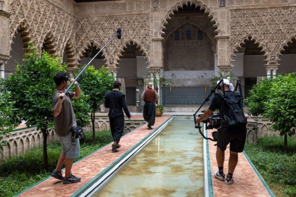 Rodaje de El Cautivo (Foto: Lucía Faraig)