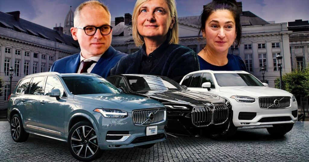 赤字の時代の高価な車 - フランドル政府の優先事項