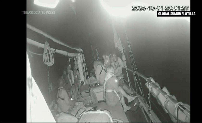 ガザ人道艦隊の一部であるブルガリア人は、イスラエルの被拘禁者の一人です