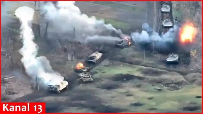 ロシア最大の秋季ポクロフスク戦車攻撃は失敗：6時間、2波、29台の車両、0の利益