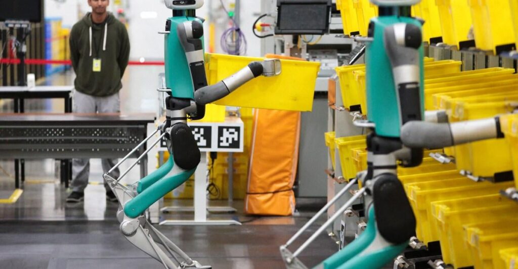 アマゾンは2033年までに60万人の労働者を機械に置き換えたいと考えている