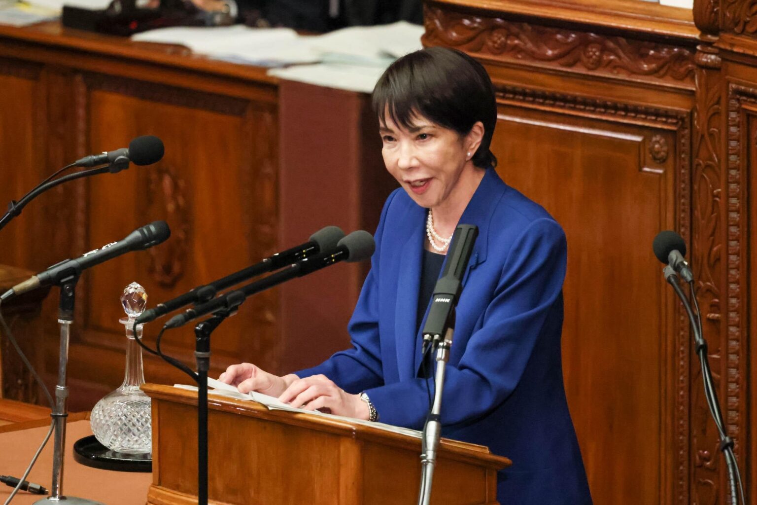 高市早苗首相、所信表明演説で、政権の方針と合わない党とは議論しないことを明言「政権の基本方針と矛盾しない限り、各党からの政策提案をお受けし、柔軟に真摯に議論してまいります。」