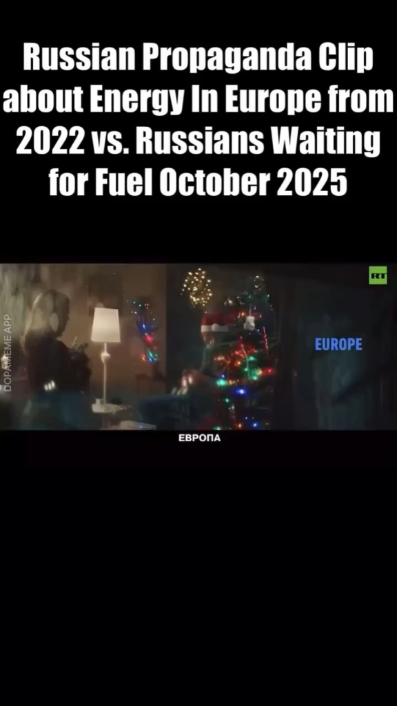 ロシアのプロパガンダ2022対ロシアの現実2025