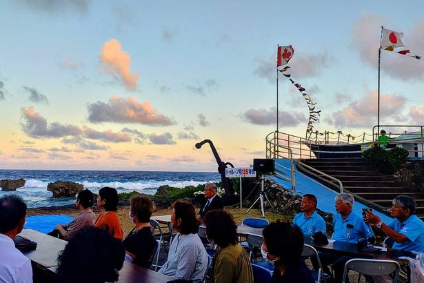 カナダ船救助　先人の精神継ぐ　沖永良部　遭難１３５年慰霊祭、国際交流も