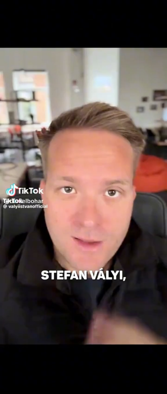 TiktsのBohantに対するVályiPistaの答え