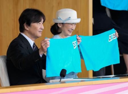 秋篠宮ご夫妻、開会式出席　障害者スポーツ大会、滋賀