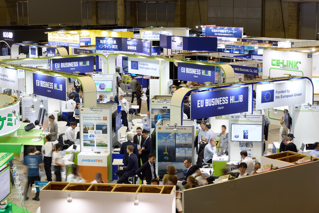【EUビジネスハブ　イベントレポート】世界最大級の新エネルギー総合展「SMART ENERGY　WEEK 秋 2025」 EUパビリオンに出展 (2025年10月3日)