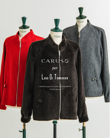 ランド オブ トゥモローでは、10月10日(金)よりイタリア・パロマ発のクロージングブランド、〈CARUSO〉とのエクスクルーシブアイテムを発売。 (2025年10月9日) - エキサイトニュース