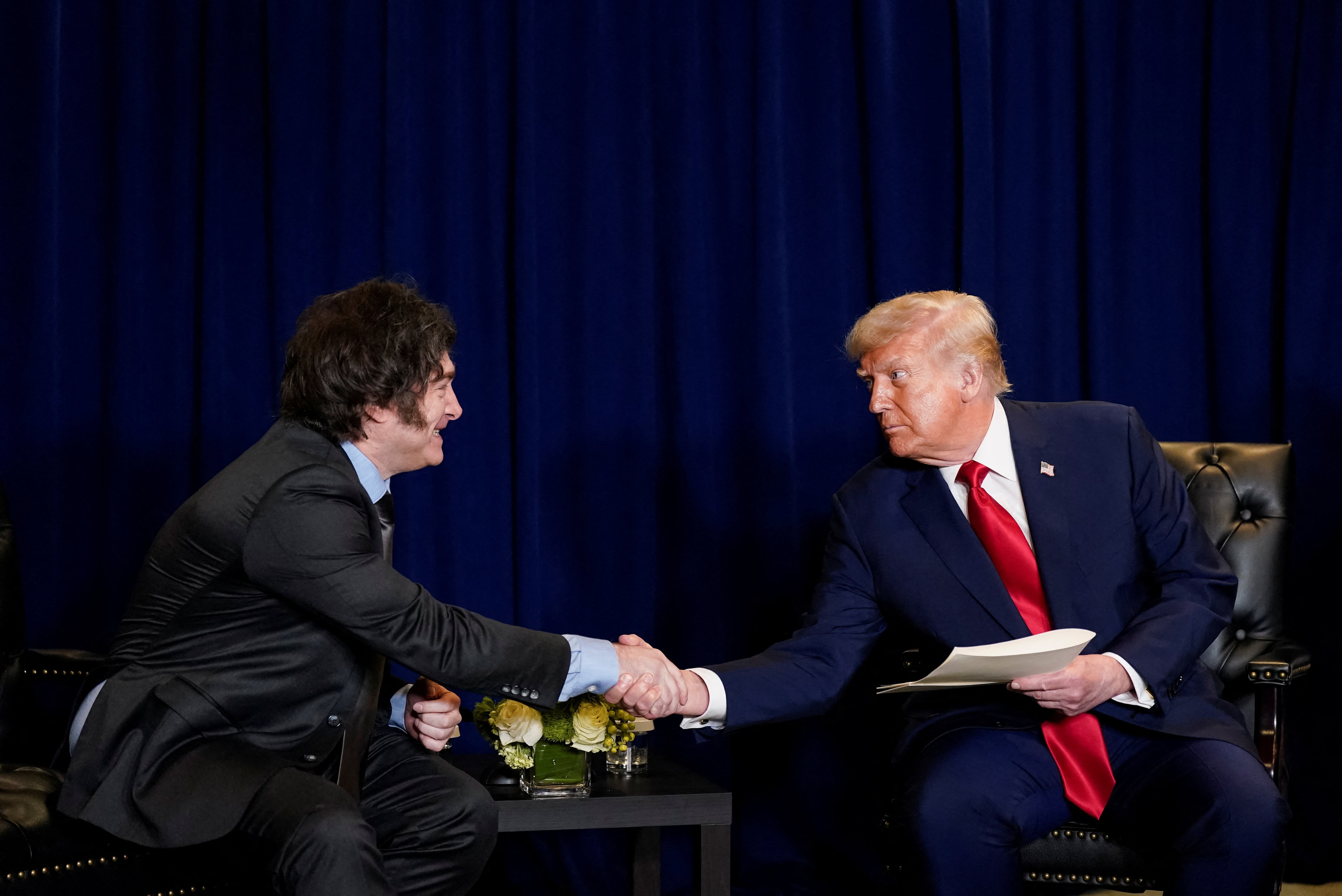 トランプ大統領、財政難のアルゼンチン支援を表明