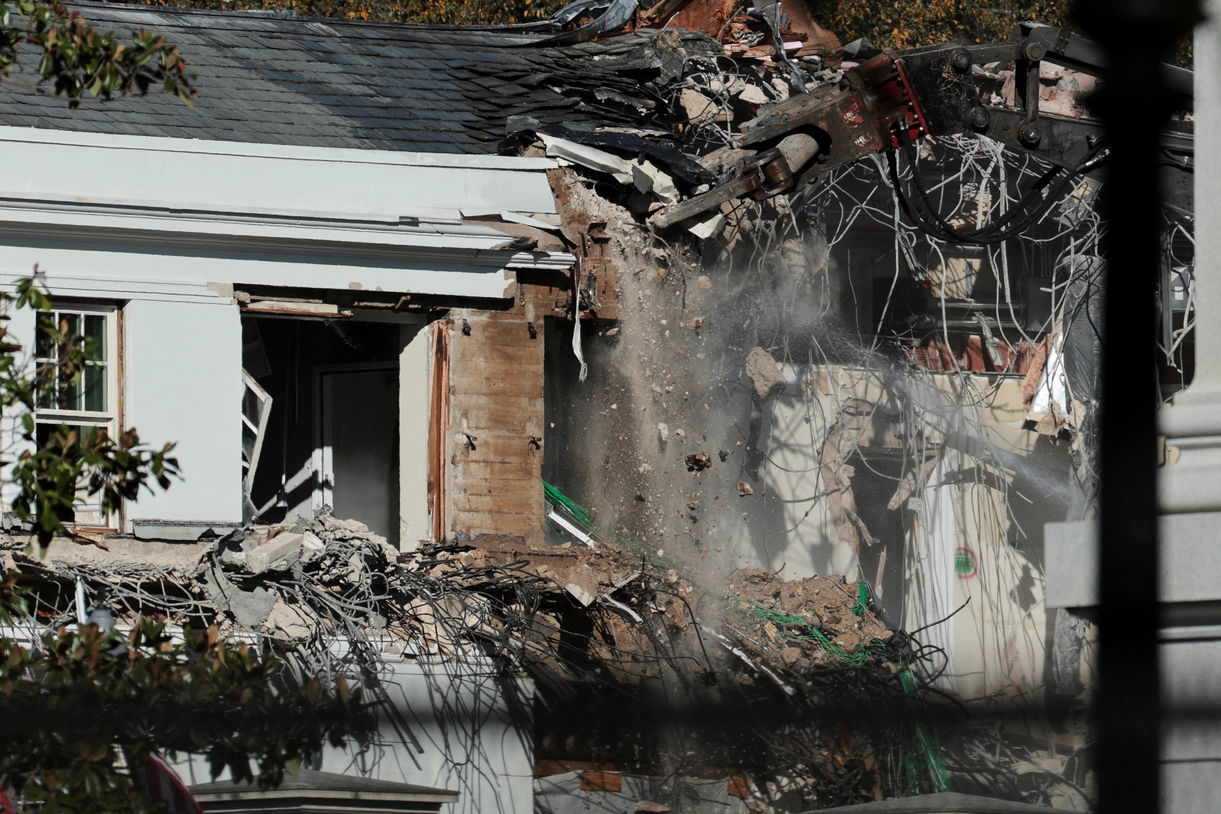 米ホワイトハウス東棟、全面解体へ　宴会場建設に伴い＝当局者