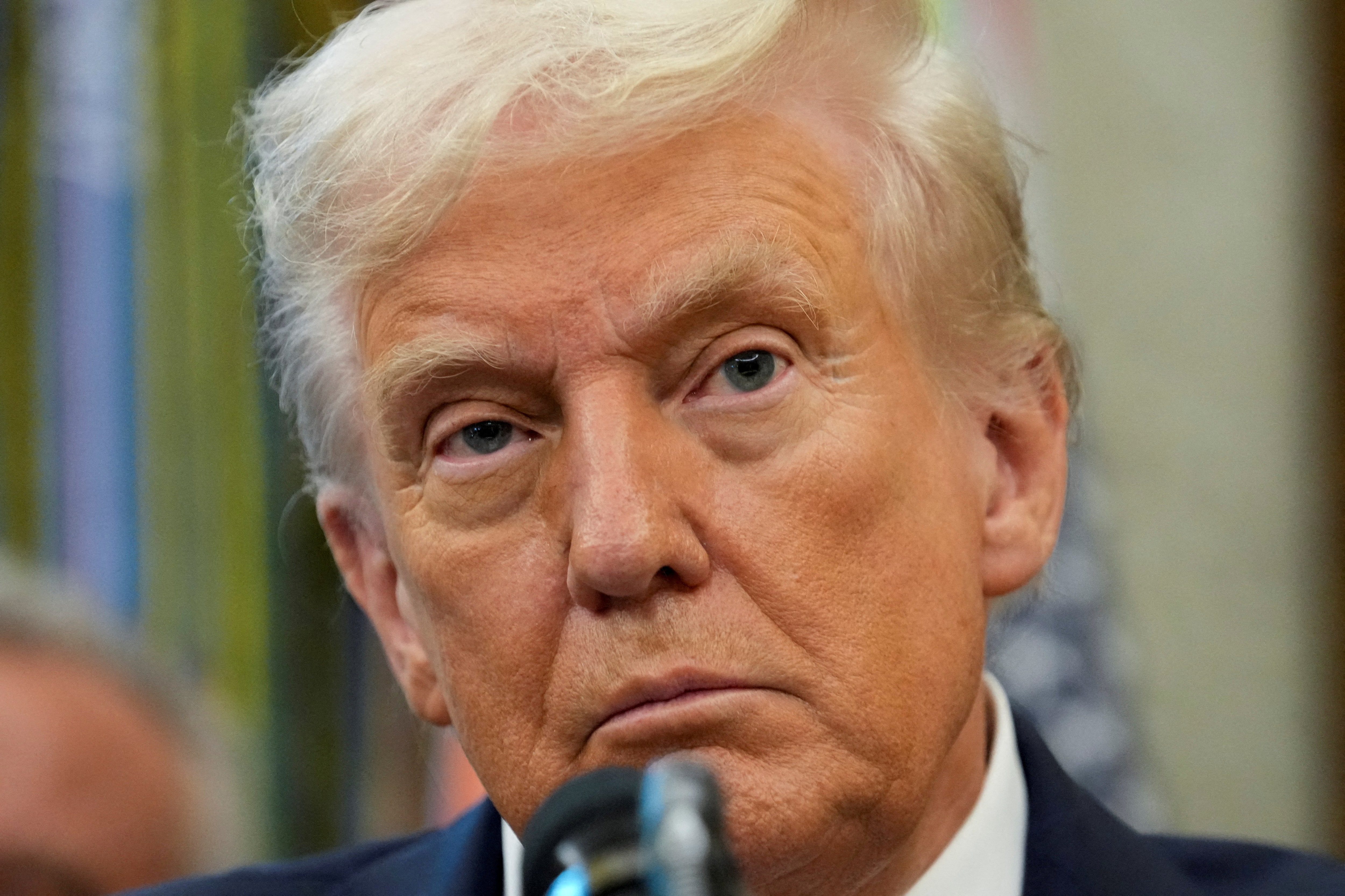 トランプ氏、ガザ・ウクライナ紛争継続に言及　軍幹部向け演説