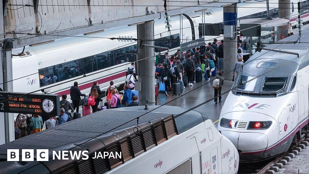 銅線ケーブル盗まれ高速鉄道が運休、数千人が足止め　スペイン - BBCニュース