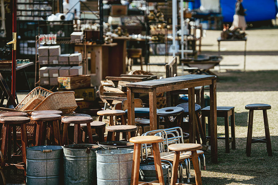 『Vintage Market（ヴィンテージマーケット）－万博 蚤の市－』過去開催の様子