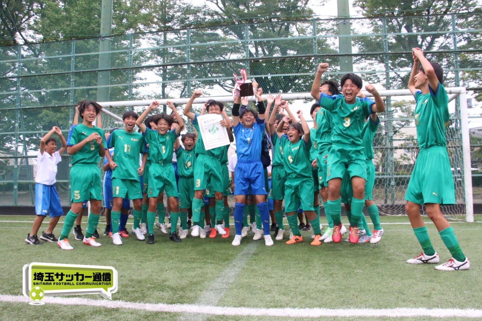 尾間木中がさいたま市大会制覇！令和7年度さいたま市新人体育大会 | 埼玉サッカー通信｜埼玉サッカーを応援するWEBマガジン