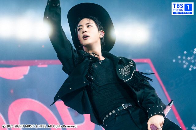 BTS・JIN『#RUNSEOKJIN_EP.TOUR in JAPAN』大阪ファイナル公演、テレビ初放送決定