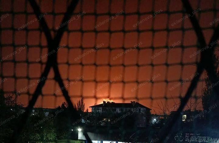 ウクライナ国防軍はクリミアで最大の石油デポの1つを攻撃します
