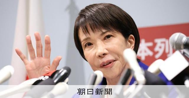 高市総裁「内容わかりません」　石破首相の戦後80年所感に否定的：朝日新聞