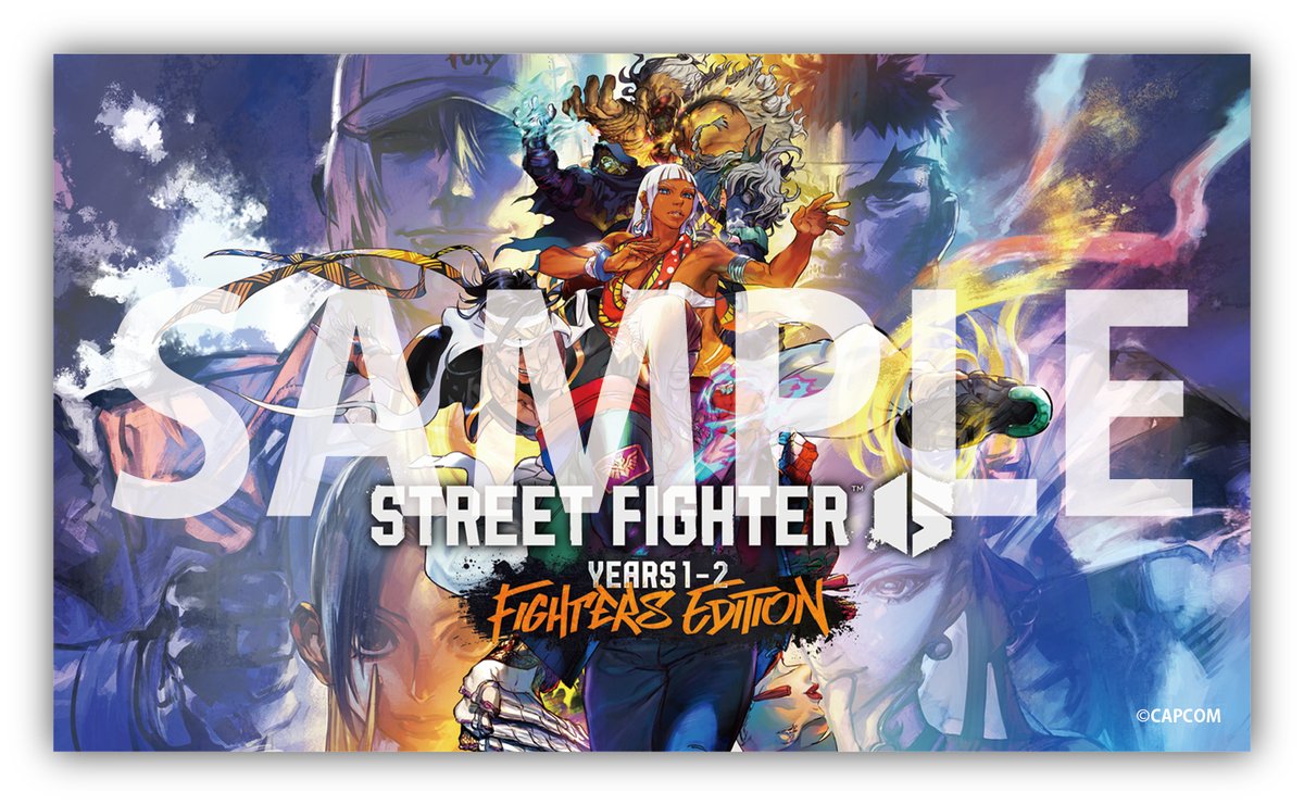 「ストリートファイター6」オリジナルステッカー