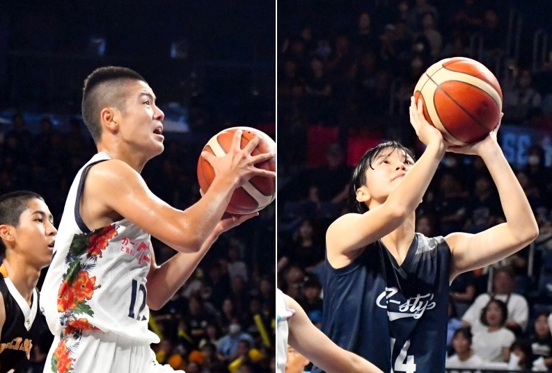 速い展開で圧倒したキングスU15（男子）、G-style（女子）が頂点　U15Jr.ウインターカップ沖縄予選会…第4回沖縄アリーナカップ : OKINAWA Island Hoops