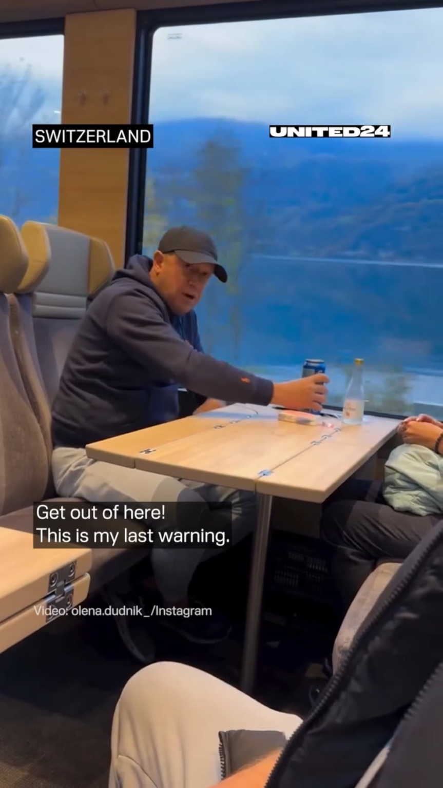 スイスでロシア語を話す男がウクライナ語を聞いた家族を襲撃