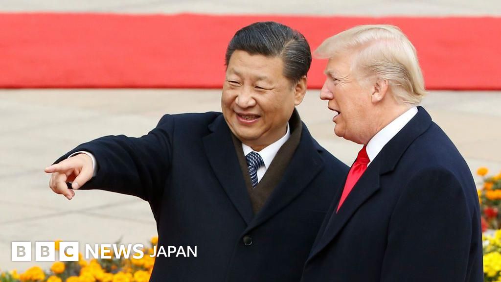 トランプ氏、中国に100％の追加関税を課すと脅す　レアアース輸出規制強化に反発 - BBCニュース