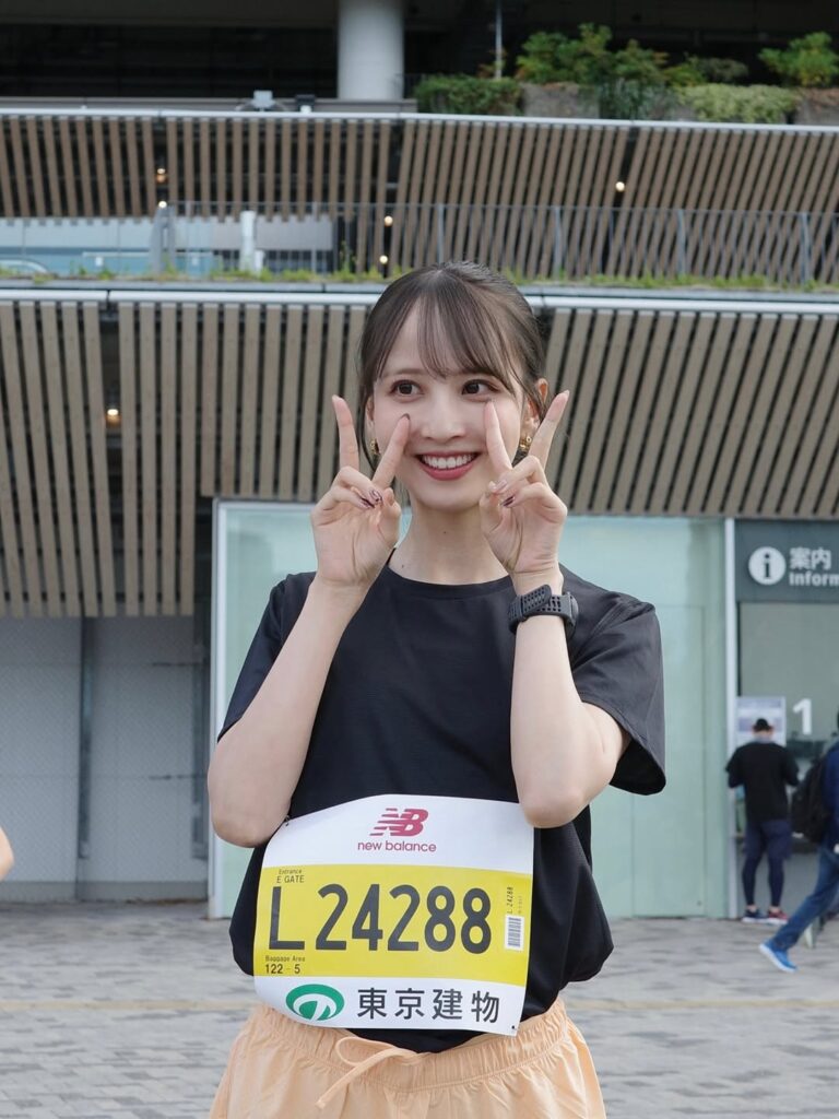 元乃木坂46・佐藤楓、“21km走破”の充実スマイル！走り切った先の一言は… | 話題の投稿 | スポーツブル (スポブル)