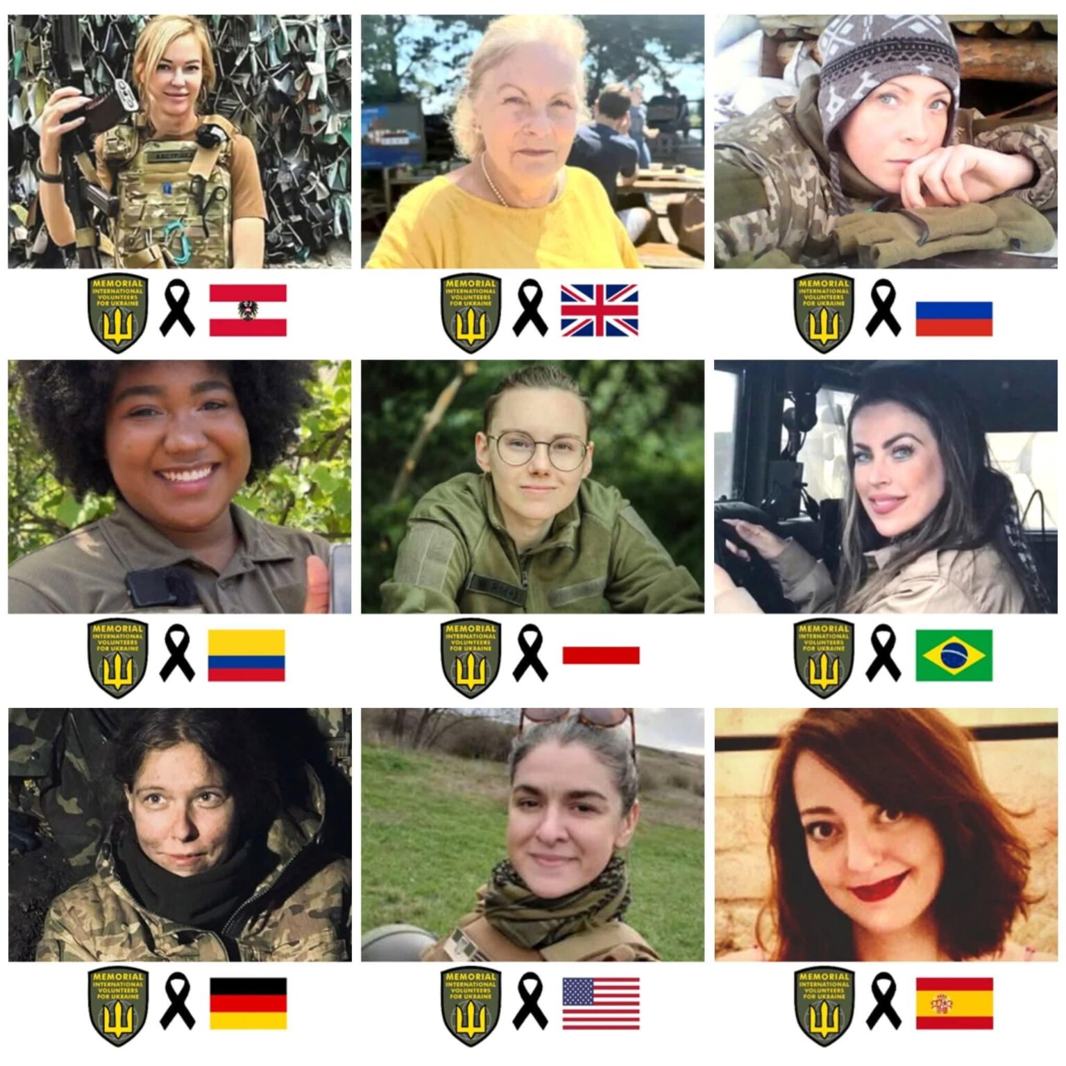 ウクライナのためにウクライナに来た国際的な英雄的な女性、軍、メディック、人道主義者のほんの一部！それらはすべてインスピレーションであり、勇気、勇気、意識、そして愛国心に対する感覚に対するコミットメントの真の例です。